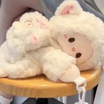 Cute Lamb Plush Bag ( Small )